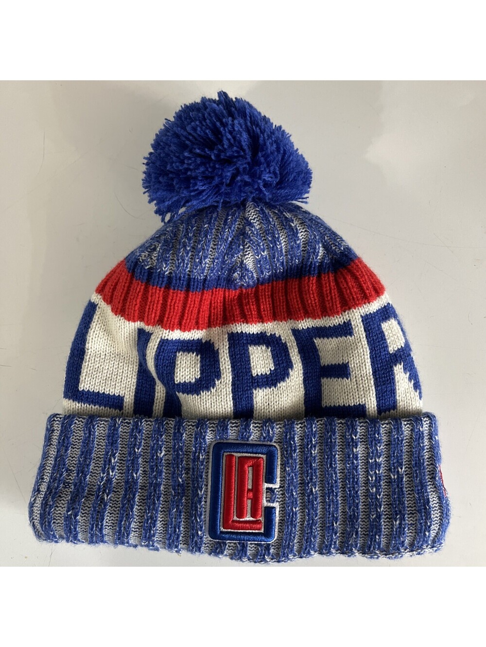 Los Angeles Clipper Beanie Knit Hat Logo Winter Warm Soft Multicolor NBA New Era